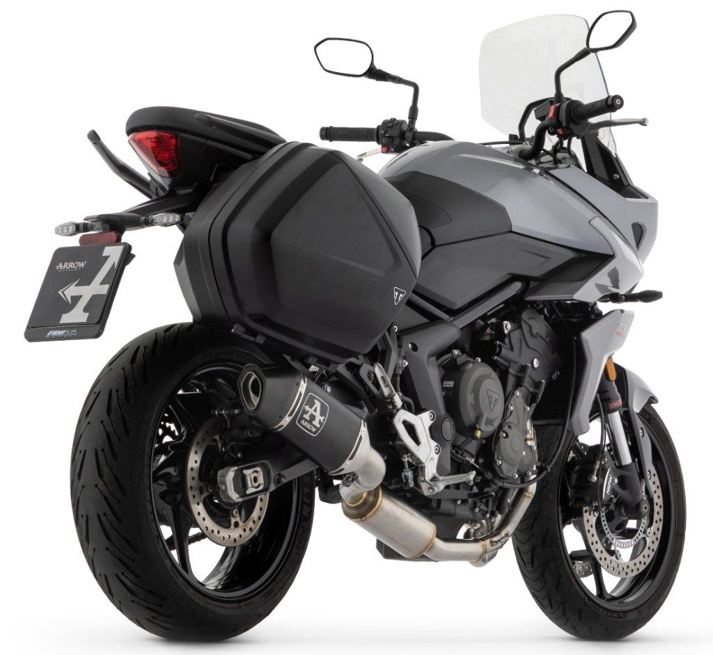 ARROW アロー VELOCE フルエキゾーストマフラー 触媒付き TIGER 660 TRIUMPH トライアンフ マフラー