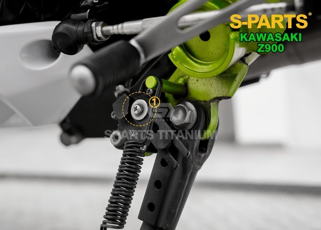 S-PARTS エスパーツ サイドスタンド用チタンボルト Z900 KAWASAKI カワサキ その他...