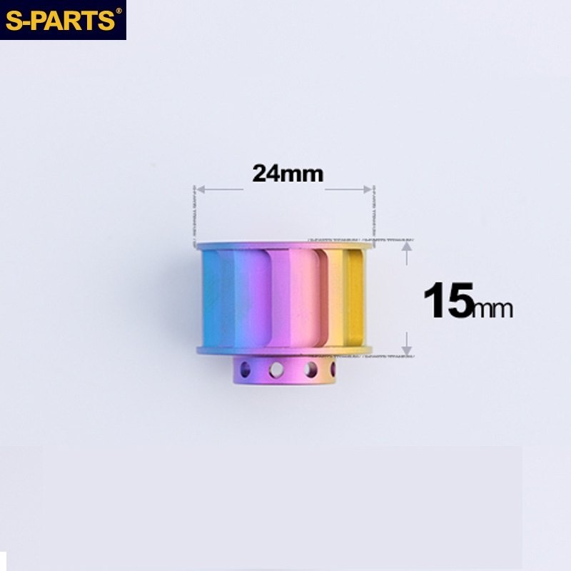 S-PARTS エスパーツ BREMBOラジアルキャリパー108mm用オフセットカラー D24 15mm キャリパーオフセット..