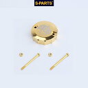 S-PARTS エスパーツ BREMBOフルードタンク用チタンキャップキット TOTEM マスターシリンダータンクキャップ・リザーバーカバー ブレーキ