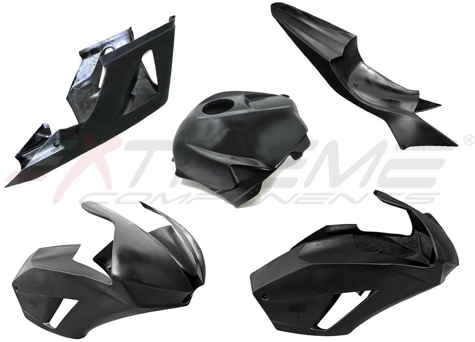 EXTREME COMPONENTS エクストリームコンポーネンツ フル外装キット＋テールカウル＋タンクカバー CBR 600RR HONDA ホンダ フルカウル・外装セット カウル関連 外装