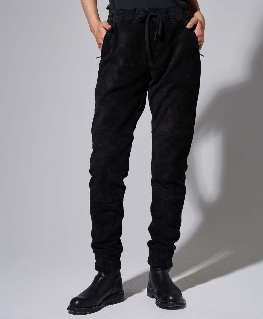 KADOYA カドヤ LEATHER JOGGER-Lady [K’S LEATHER＆K’S PRODUCT] レザーパンツ パンツ・ボトムス アパレル