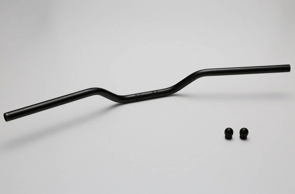 AELLA アエラ スチールハンドル／LOW(SCRAMBLER ’19-)グリップヒータ用穴加工あり Scrambler Icon Dark DUCATI ドゥカティ ハンドルバー ハンドル