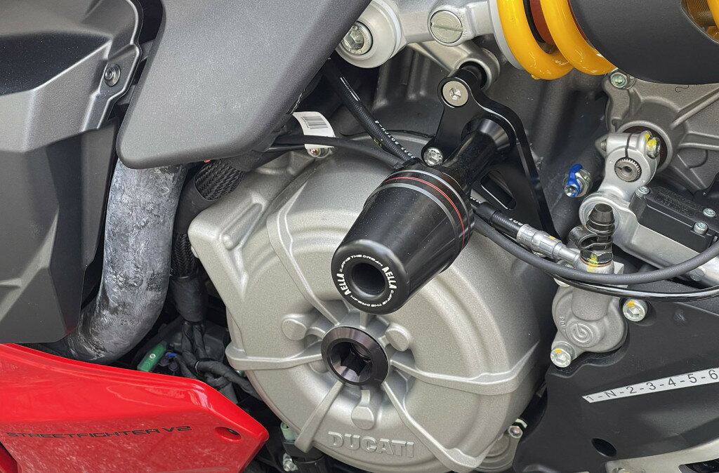AELLA アエラ エンジンスライダー(Streetfighter V2’23-) STREETFIGHTER V2 DUCATI ドゥカティ エンジンスライダー・フレームスライダー フレーム