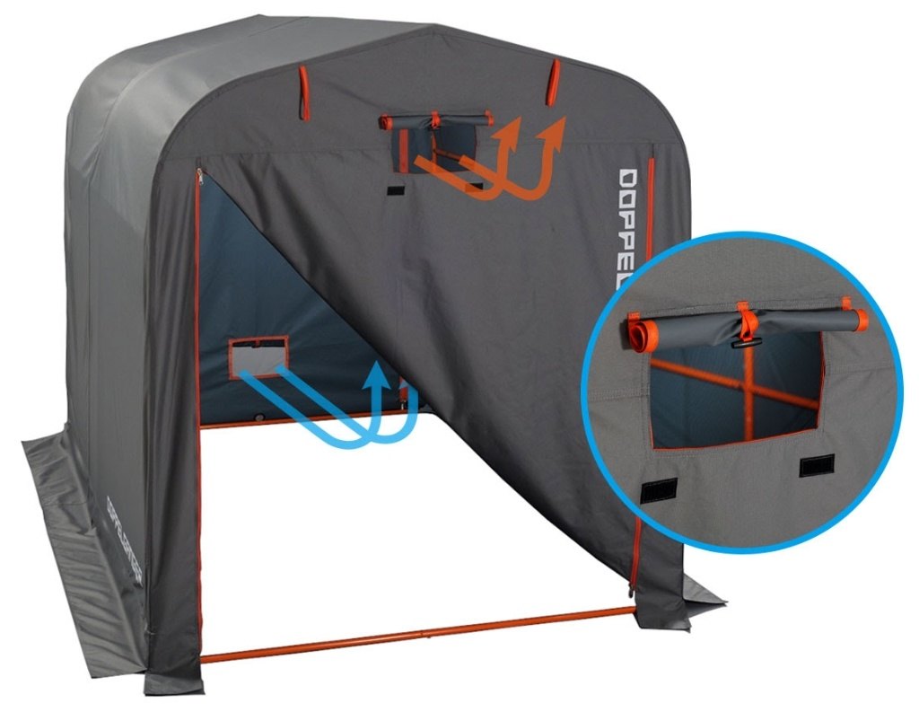 DOPPELGANGER �ɥåڥ륮��󥬡� STORAGE BIKE GARAGE[���ȥ졼���Х������졼��] ���ѥ��С� �Х������졼�� �ݴɡ������ɻ�����