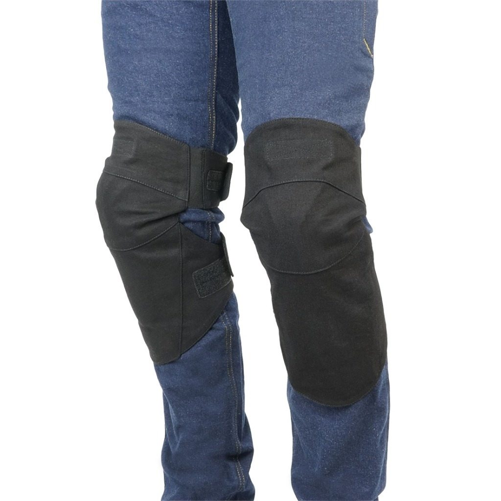 ROUGH＆ROAD ラフ＆ロード CE Lv.2 ステルスフィットデニムニープロテクター 膝プロテクター・ニーガード プロテクター