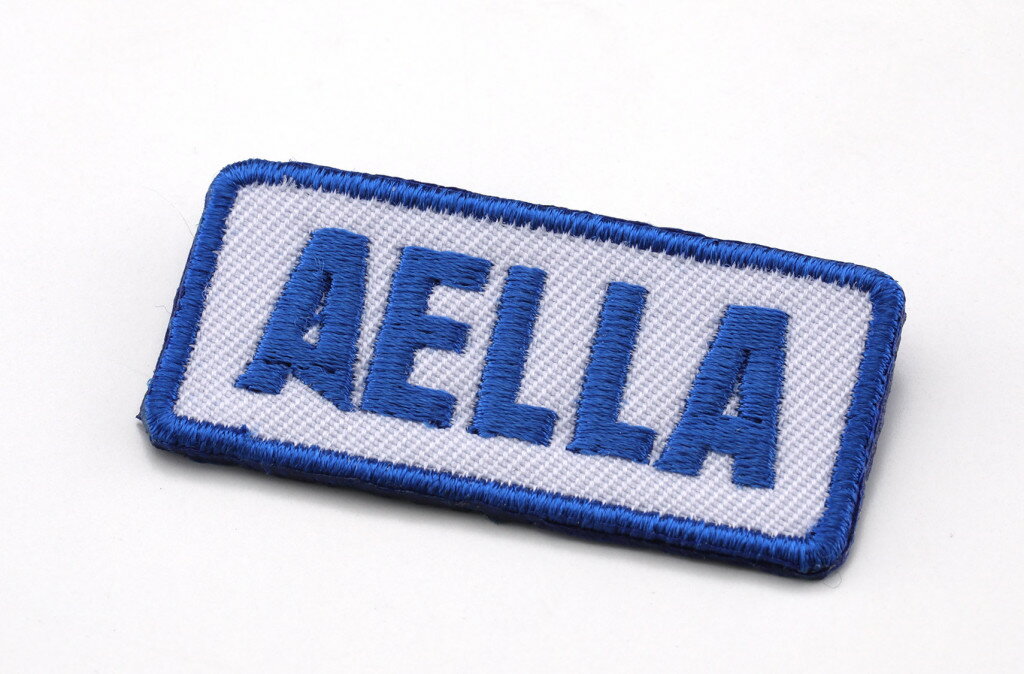 AELLA アエラ オリジナル刺繍ワッペン(アイロン糊なし) その他グッズ バイク関連グッズ