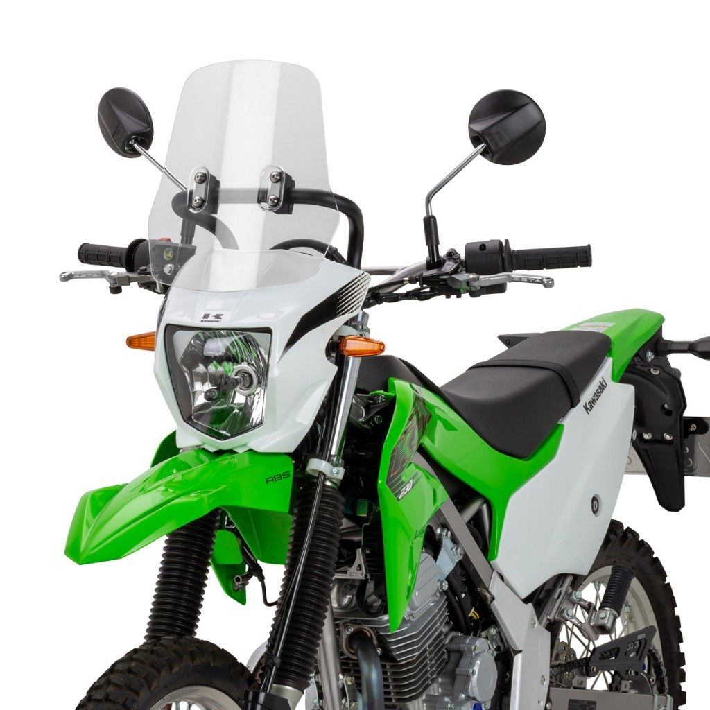 ZETA ジータ アドベンチャー ウインドシールド STDスクリーン KLX230 KLX230S KLX230SM KAWASAKI カワサキ スクリーン 外装