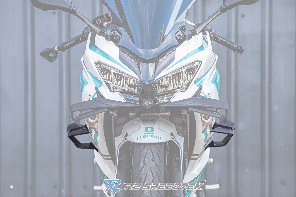 R2 SpeedTek アールツースピードテック UMW ウイングレットキット NINJA400 KAWASAKI カワサキ スポイ..