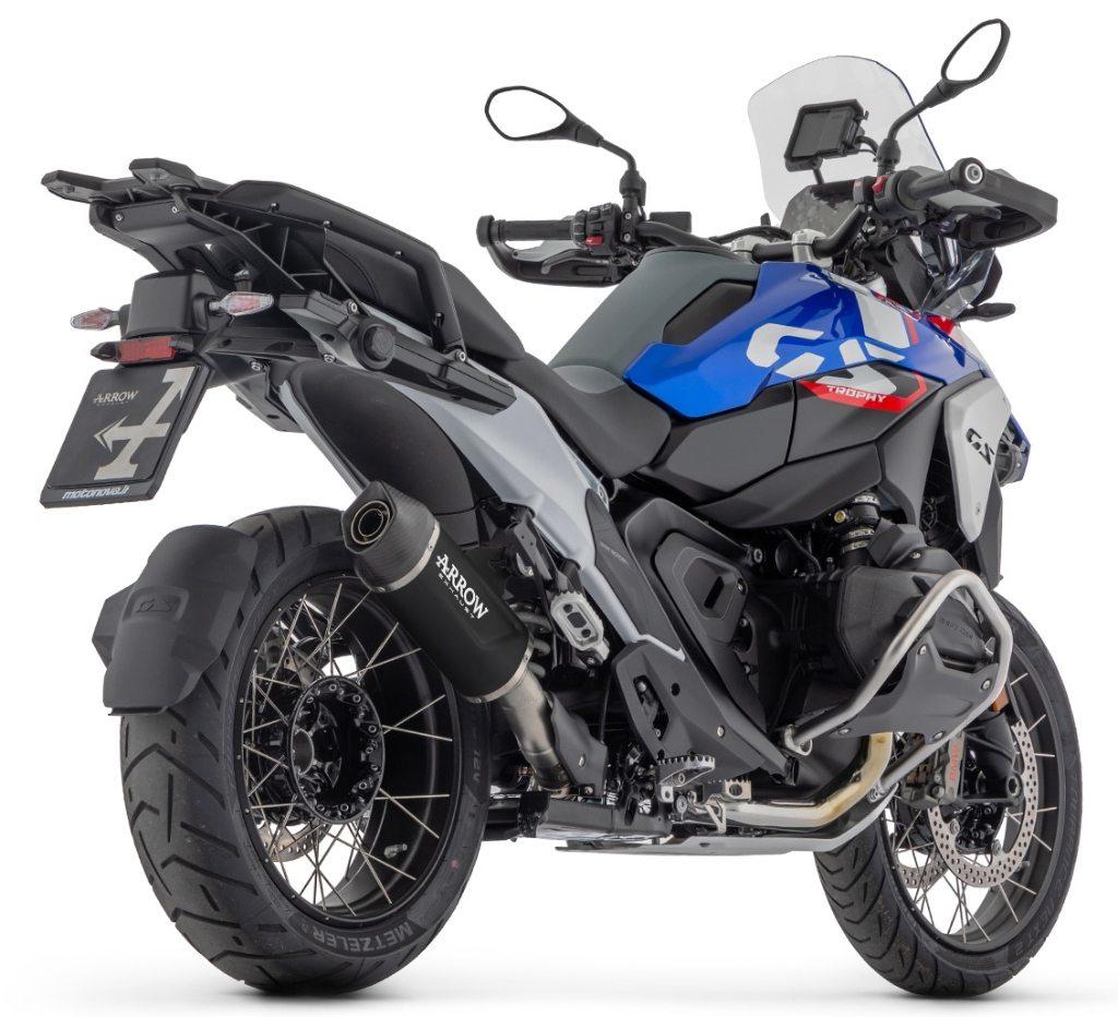 ARROW アロー INDY RACE EVO スリップオンマフラー R 1300 GS BMW マフラー サイレンサー材質：アルミニウムダーク