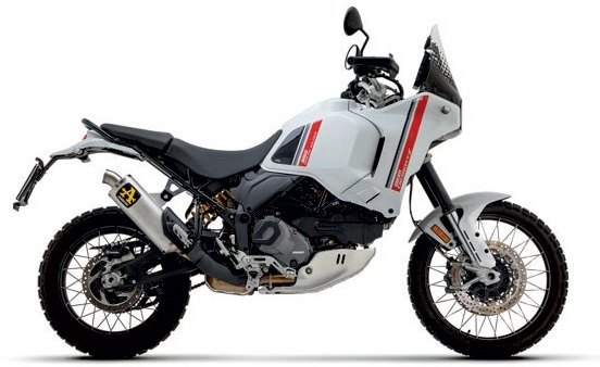 ARROW アロー INDY RACE EVO スリップオンマフラー Desert X 950 DUCATI ドゥカティ マフラー サイレンサー材質：チタン