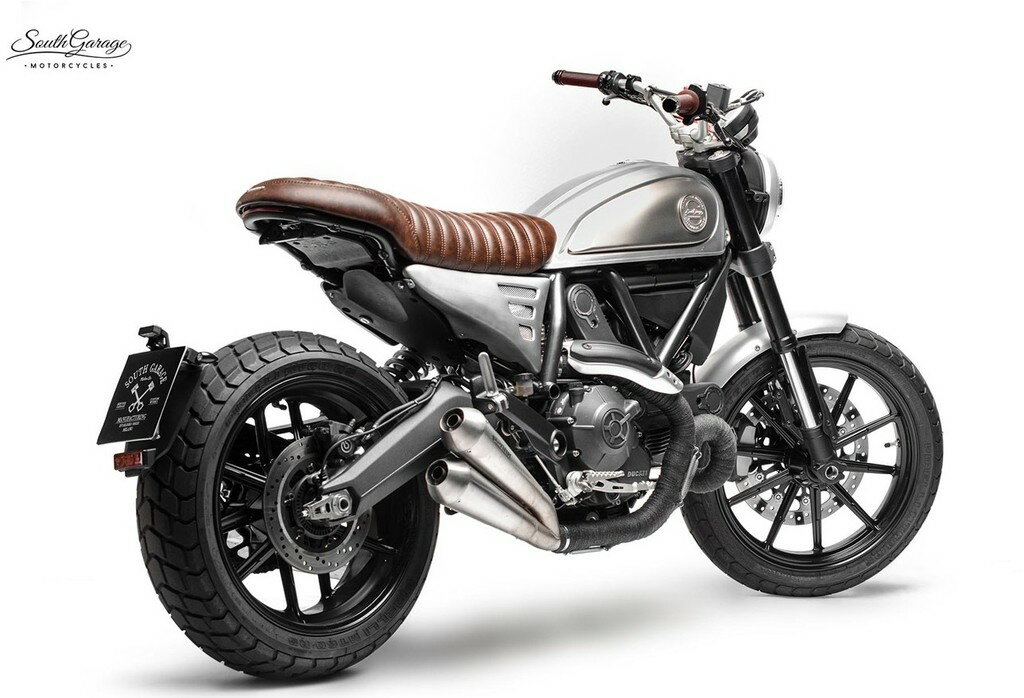 SPARK EXHAUST スパーク マフラー 1in2 Yパイプ スリップオンマフラー SCRAMBLER 800 DUCATI ドゥカティ