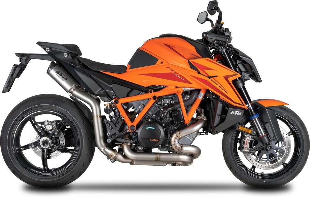 SPARK EXHAUST スパーク マフラー DYNO サイレンサー スリップオンマフラー 1290 SUPER DUKE R EVO 1390 KTM タイプ：カーボンファイバーエンドキャップ付き