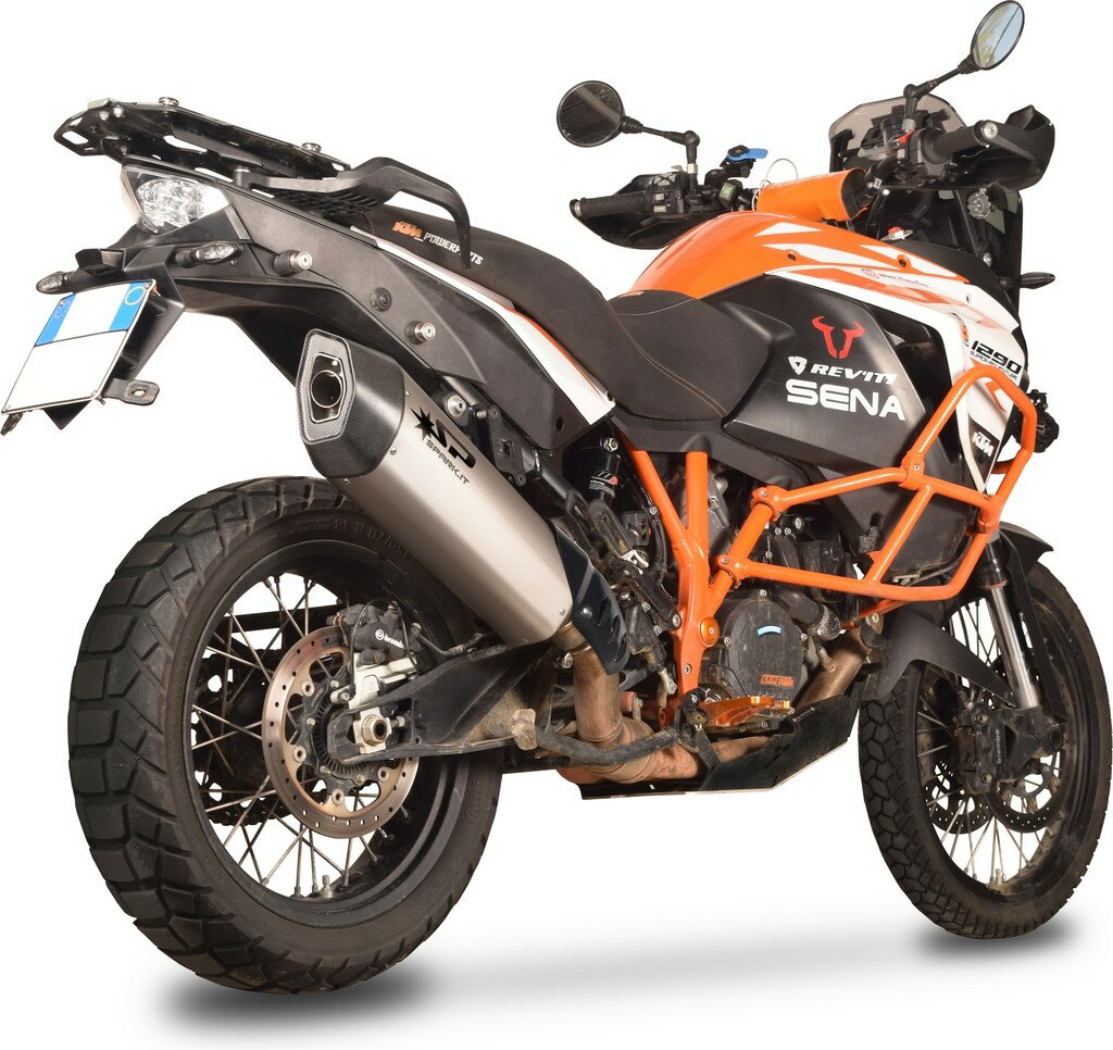 SPARK EXHAUST スパーク マフラー FIGHTERサイレンサー フルチタン スリップオンマフラー 1290 SUPER ADVENTURE KTM