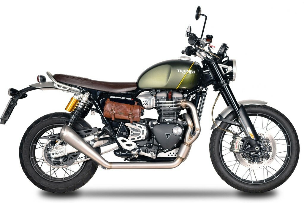 SPARK EXHAUST スパーク マフラー 2in1 フルエキゾーストマフラー SCRAMBLER 1200 XC XE TRIUMPH トライアンフ