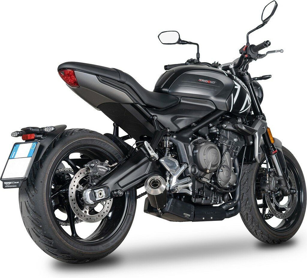 SPARK EXHAUST スパーク マフラー MotoGP サイレンサー フルエキゾーストマフラー DAYTONA 765 MOTO2 TRIUMPH トライアンフ 材質：ブラックシリーズ