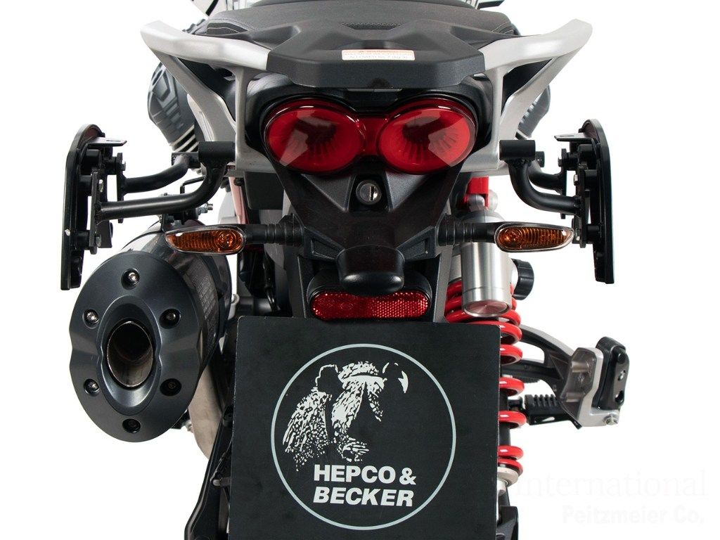 HEPCO＆BECKER ヘプコ＆ベッカー サイドソフトケースホルダー 「C-Bow」 V85TT Strada Travel MOTOGUZZI モトグッチ バッグ・ボックス取り付けステー 車体用バッグ・ケース