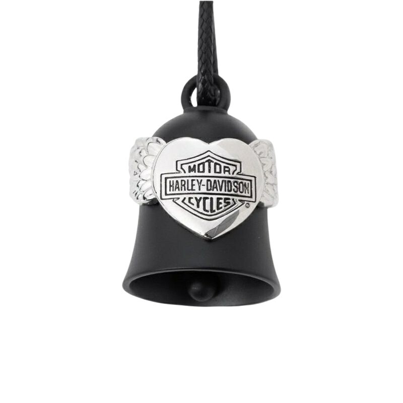 HARLEY-DAVIDSON ハーレーダビッドソン 【ハーレー純正】【ガーディアンベル】ハーレーダビッドソン バー＆シールド ウィングハートモチーフライドベル その他グッズ バイク関連グッズ