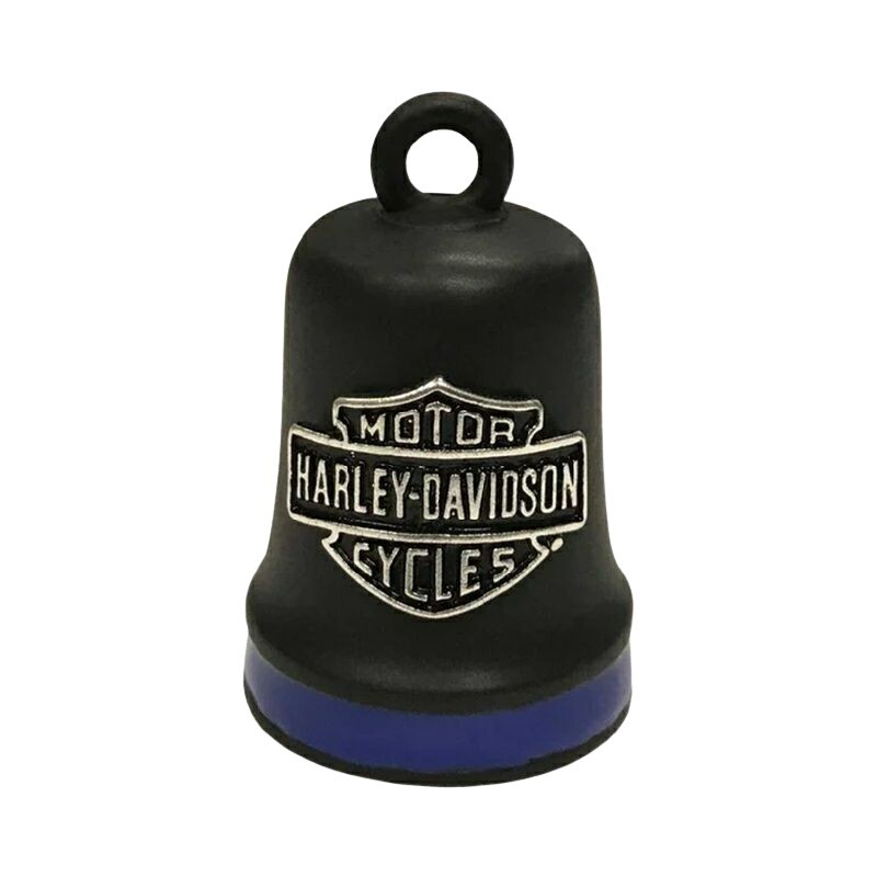 HARLEY-DAVIDSON ハーレーダビッドソン 【ハーレー純正】【ガーディアンベル】ハーレーダビッドソン バー＆シールドブルーストライプライドベル その他グッズ バイク関連グッズ