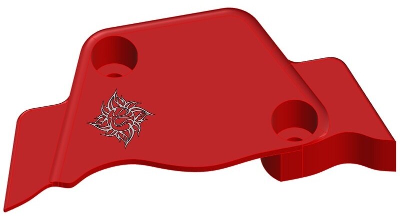 TRIJYA トライジャ ギアポジションセンサーカバー 太陽ロゴ FLHXU FLHX FLTRXSTSE FLTRX ソフテイル ツーリング HARLEY-DAVIDSON ハーレーダビッドソン その他外装オプション・補修部品 外装