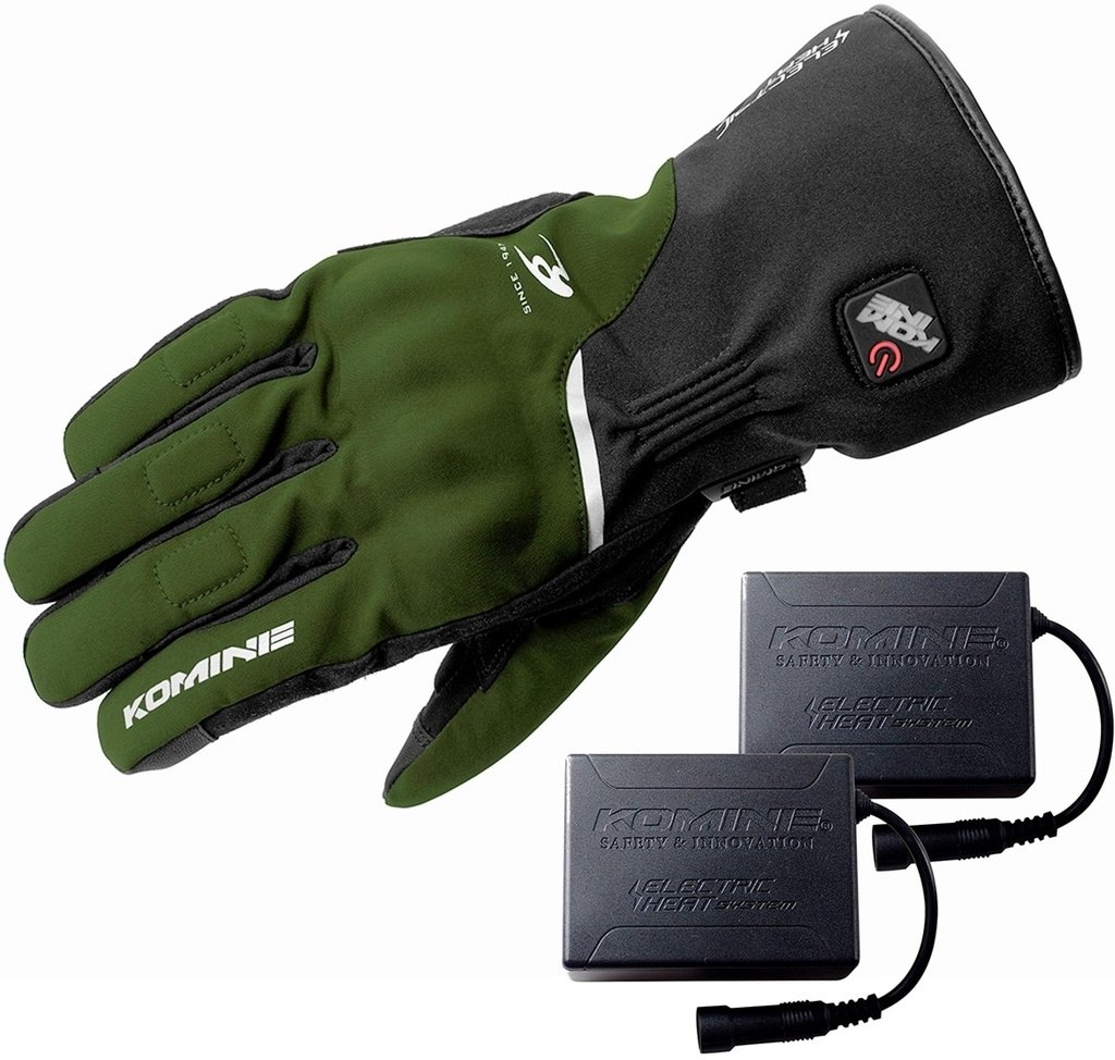 KOMINE コミネ EK-2175 プロテクトエレクトリックヒートグローブ セット 電熱グローブ アパレル