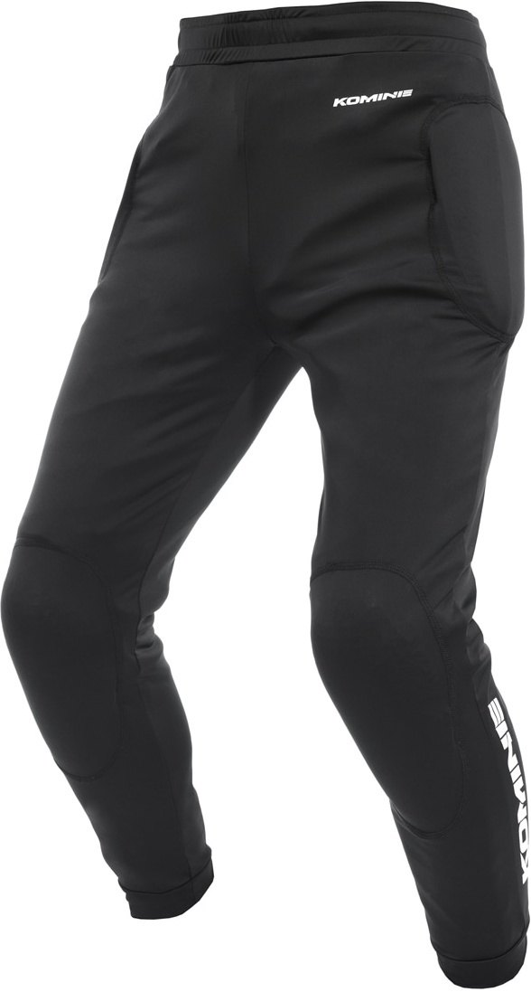 ■商品概要【カラー】Black【MATERIALS】polyester・polyurethane【PROTECTOR】knee・side■詳細説明伸縮生地とフリース生地を使用したプロテクター付きインナーパンツ。膝にはCE規格レベル2ソフトプロテクター、腰横にはCE規格レベル1の薄型ソフトプロテクターを標準装備。快適なフィット感と動きを妨げないフリース生地なのでパンツの下に履くだけで保護性能アップ。【Feature】・リフレクター夜間被視認性を高めるリフレクター装備・特殊ホログラム技術を応用した偽造防止ラベル付き・発熱・warm_heat_generation・CE規格 EN1621-1 レベル2肘・膝プロテクターのCE規格基準EN1621-1(レベル2)を満たすプロテクター■注意点※膝のプロテクターが素材は同じですが、黒色の場合がございます。大変申し訳ございませんが、どちらかをお選び頂くことはできません。※サイズ表：記載の数値は製品の外寸です。(単位：cm)※サイズ表：ストレッチ素材、ウエストゴムの製品は伸びていないそのままの状態で計測しています。※サイズ表：身長については目安サイズのため、体型により当てはまらない場合があります。※KOMINEでは、スタジオでストロボを使用して撮影しております。また、お客様のモニターを通してご覧になって頂いている為、実物を蛍光灯や自然光の下でご覧になった場合と色味が異なる場合がありますので、ご理解の上ご購入頂きますようお願い致します。※メーカー都合により商品の仕様変更がある場合がございます。ご了承ください。