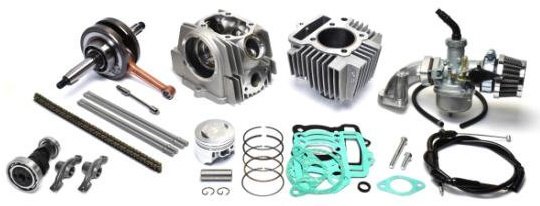 CLIPPING POINT クリッピングポイント ツーリング116ccキット ソロ HONDA ホンダ ボアアップキット エンジンパーツ エンジン ハイカムシャフト：ST-2(中高速重視)