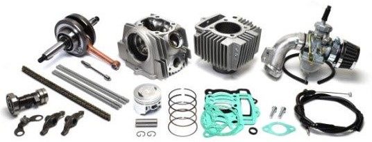 Bore Up Kits - CLIPPING POINT クリッピングポイント ツーリング116ccキット シャリイ HONDA ホンダ ボアアップキット エンジンパーツ エンジン ハイカムシャフト：ST-1D(低中速重視／デコンプ機能付)