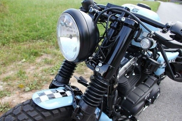 Cult-Werk カルトワーク HARLEY SPORTSTER - Obere Gabel Cover (BJ. SPO 48 ab 20...