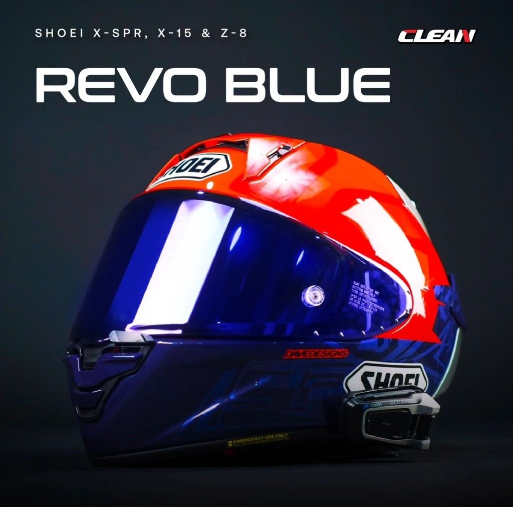 Clean クリーン Helmet Visor Iridium ヘルメットバイザー ヘルメット