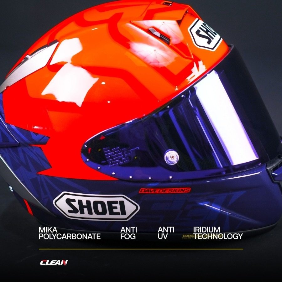 Clean ���꡼�� Helmet Visor Iridium �إ��åȥХ����� �إ��å�