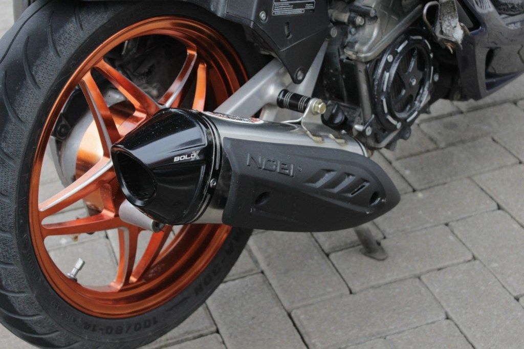 Other - Nobi:ノビ Bold X Stainless Steel フルエキゾーストマフラー Aerox AEROX 155 YAMAHA ヤマハ マフラー