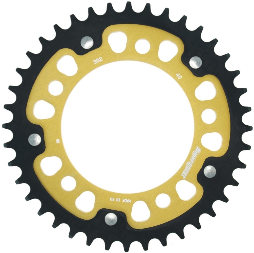 Supersprox スーパースプロックス ドリブン スプロケット リア ステルス (STEALTH) アルミ＆スチール CB1100EX CB1100RS HONDA ホンダ ドリブンスプロケット・リアスプロケット 駆動系