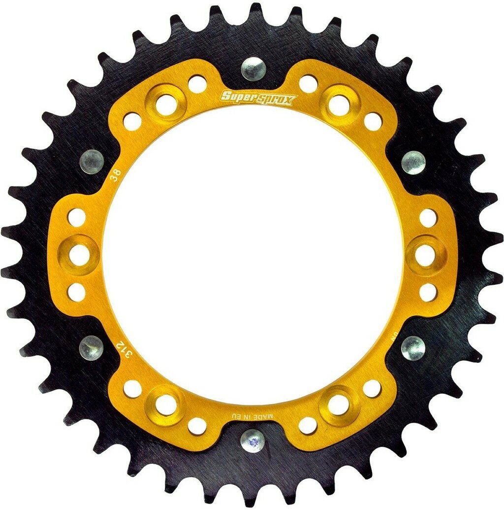 Supersprox スーパースプロックス ドリブン スプロケット リア ステルス (STEALTH) アルミ＆スチール R..