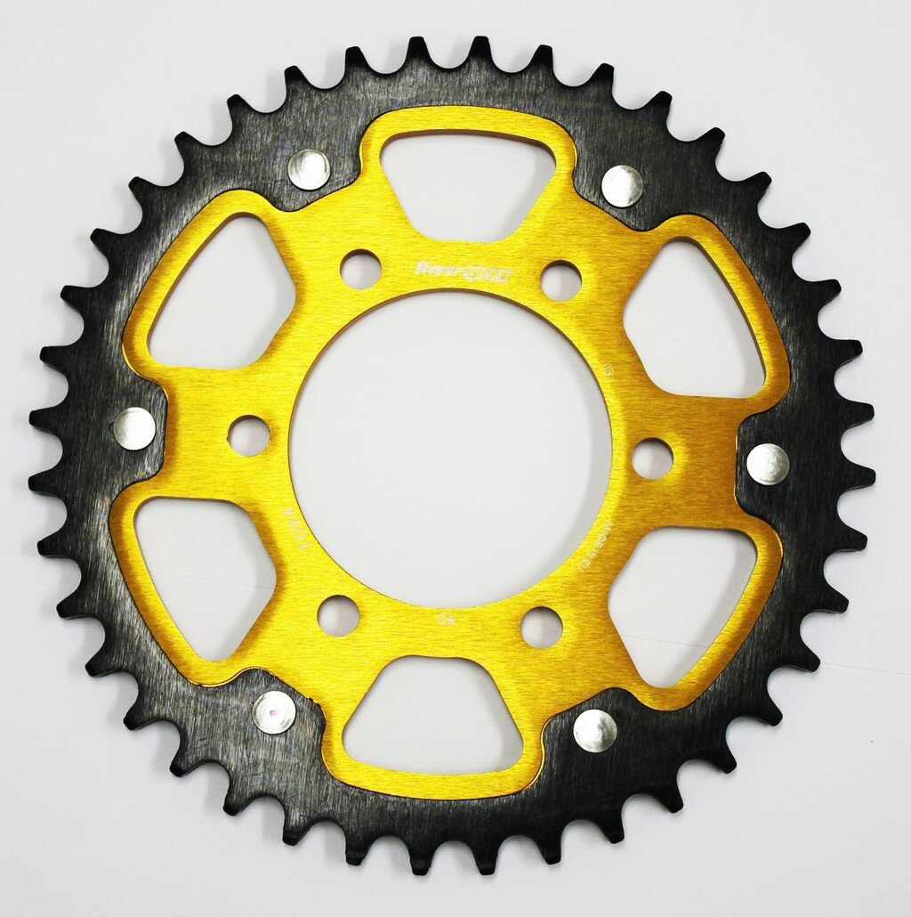 Supersprox スーパースプロックス ドリブン スプロケット リア ステルス (STEALTH) アルミ＆スチール ドリブンスプロケット・リアスプロケット 駆動系