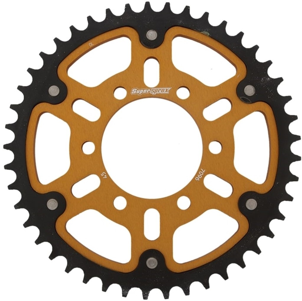 Supersprox スーパースプロックス ドリブン スプロケット リア ステルス (STEALTH) アルミ＆スチール ..