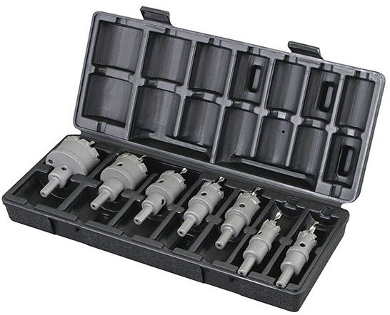 Other - SEK スエカゲツール 5本組ハイスピードカッターブローケースセット (電工セット) セット工具