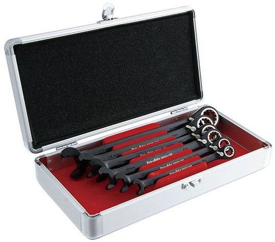 SEK スエカゲツール 6本組ラピッドスプラインギアレンチセット セット工具