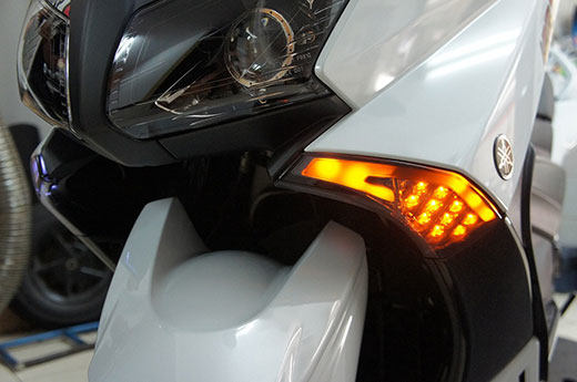 M-SOUL(�ॵ��) ���ॽ���� LEVEL10 LED �����󥫡����ơ��륪���륤�󥻥å� 2014������ TMAX 530 -14 ��͢���� SJ091 SJ0092 SJ12J YAMAHA ��ޥ� �ơ������ ������ ������ �ꥢL��R��󥺥��顼�����⡼�� / �ե����L��R��󥺥��顼�����������⡼��