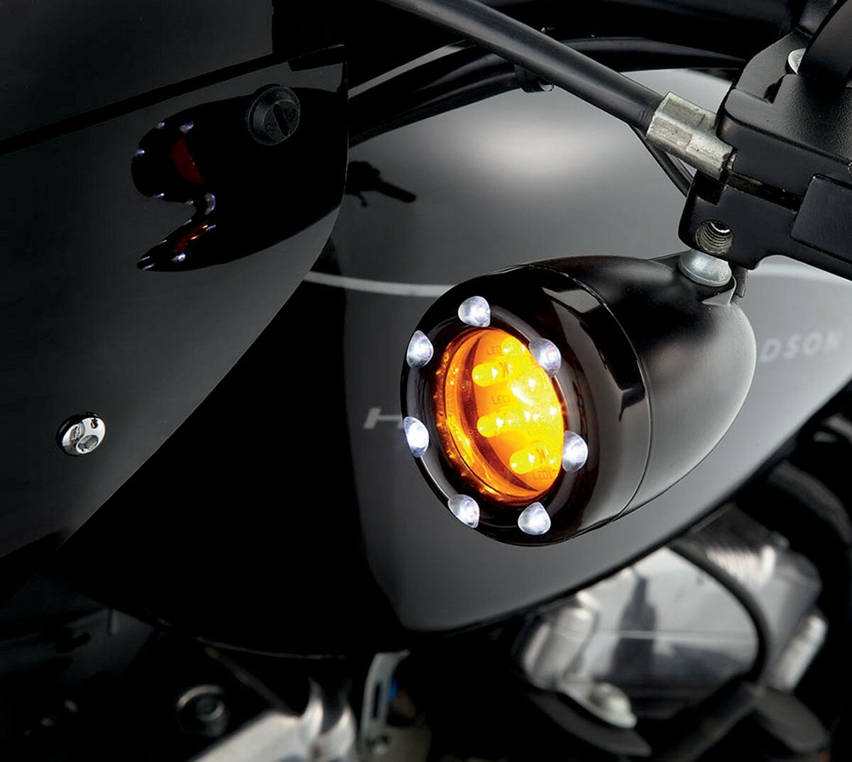 ARLEN NESS アレンネス 純正タイプライト アンバーLED ブラック ホワイト 【LIGHT OE AM LED BLK WH】 ウインカー 灯火類 電装系