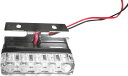 K&S TECHNOLOGIES ケイアンドエステクノロジーズ ナンバープレートランプバー ホワイト 【LICENSE PLATE LGHT BAR WH [2...