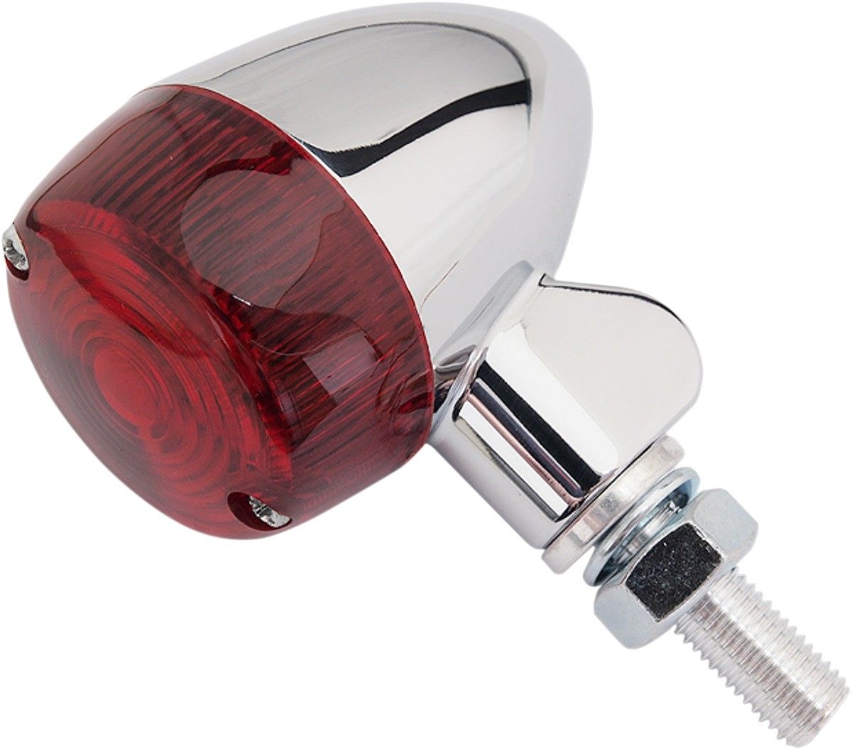 K&S TECHNOLOGIES ケイアンドエステクノロジーズ マーカーライト S/F レッド/クロームRD#1 【MRKRLGHT RED/CHR RD#1 [2040-1160]】 ウインカー 灯火類 電装系