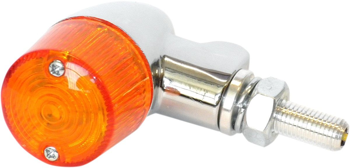 K&S TECHNOLOGIES ケイアンドエステクノロジーズ マーカー ライト D/F アンバー/クローム【MARKER LIGHT ANB/CHR [2040-1399]】 ウインカー 灯火類 電装系