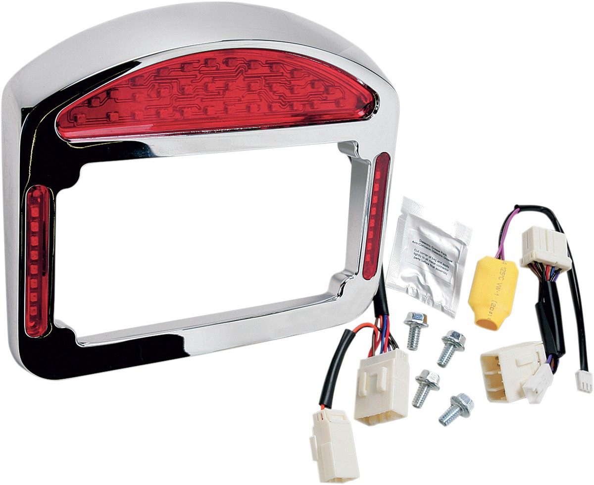 CYCLE VISIONS サイクルビジョン テールランプ/フレーム クローム 【T/LITE/FRAM ONLY CHROME [2010-0662]】 テールランプ 灯火類 電装系