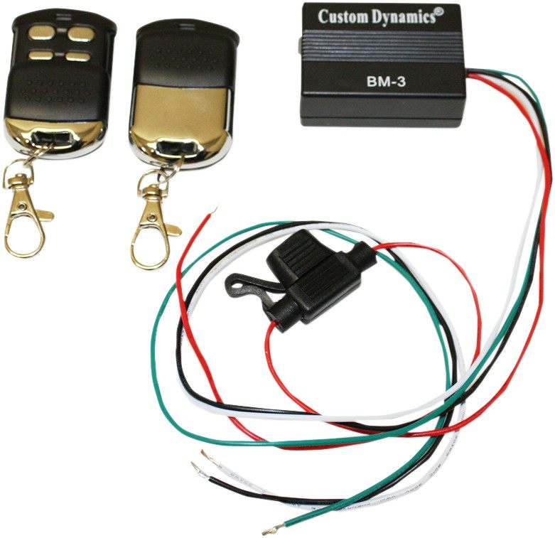 CUSTOM DYNAMICS カスタムダイナミックス リモートコントロールブラックマジック【REMOTE CONTROL BLK MAGIC [2050-0182]】 その他灯火類 灯火類 電装系