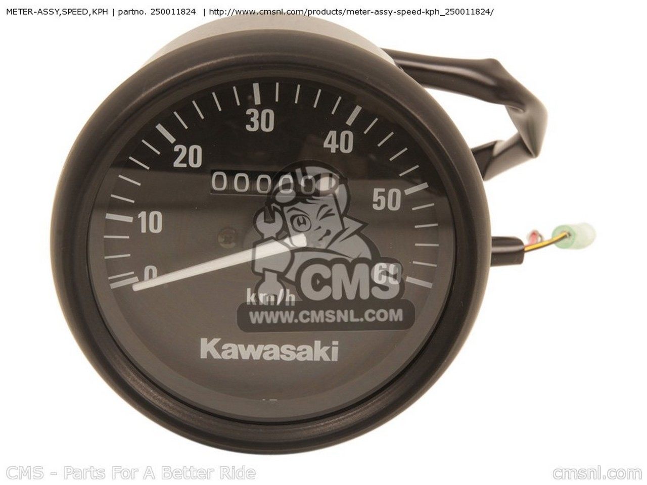 CMS �������२�� METER-ASSY��SPEED��KPH KLF250-A1 BAYOU250 2003 USA KLF250-A2 2004 KLF250-A3 2005 KAWASAKI ���掠�� ���ԡ��ɥ᡼���� �᡼���������󥸥��������ط� ������