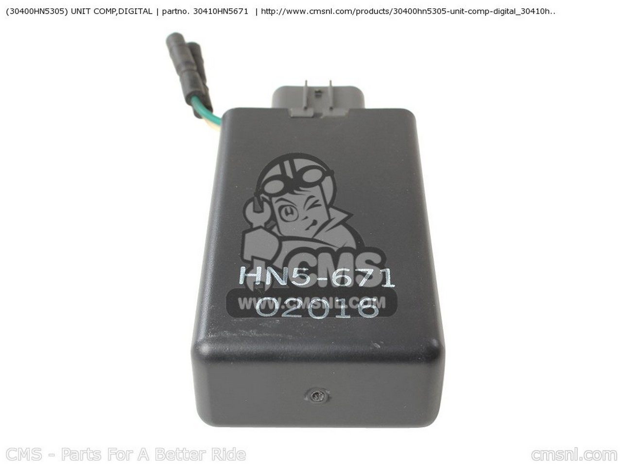 CMS シーエムエス (30400-HN5-305) UNIT COMP，DIGITAL HONDA ホンダ CDI・イグナイター 点火系 エンジン