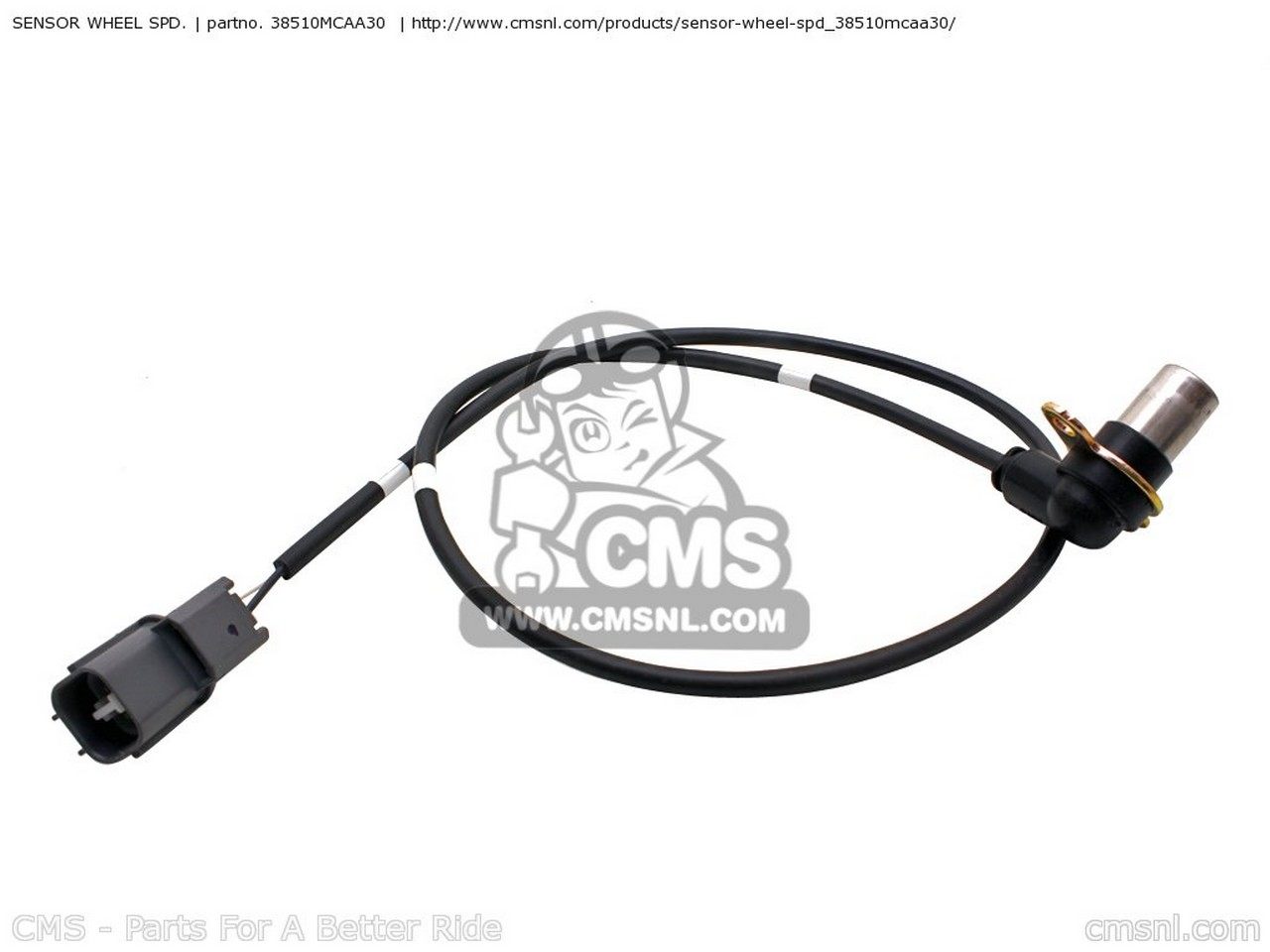 CMS シーエムエス SENSOR WHEEL SPD. GL1800 GOLDWING 6 AUSTRALIA / GH BRAZIL ENGLANDGH EUROPEAN DIRECT SALES FRANCE CMF IRELAND USA GL1800A 4 ENGLAND 5 HONDA ホンダ その他メーター メーター・インジケーター関係 電装系