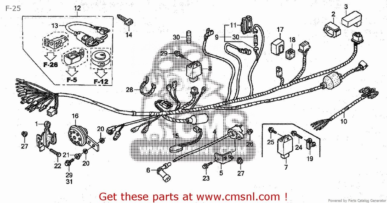 CMS シーエムエス KEY SET (JDM) C50BN 2 AA01-130 JAPAN JDM 5 AA01-150 7 AA01-160 C50CM C50D C50S C50ST HONDA ホンダ キーシリンダー・鍵 スイッチ・ハーネス関係 電装系