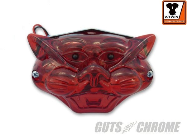 GUTS CHROME ガッツクローム 【V-TWIN】 キャットフェイス テールランプ HARLEY-DAVIDSON ハーレーダビッドソン テールランプ